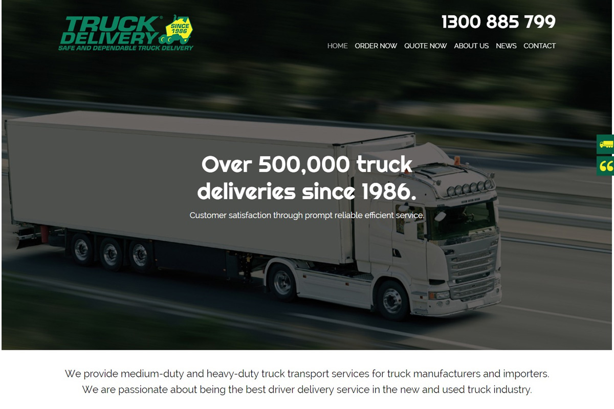 Truck-Delivery-site