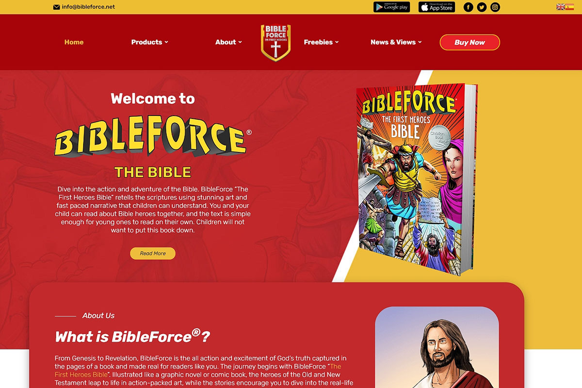 Bible Force - The First Heoroes Bible