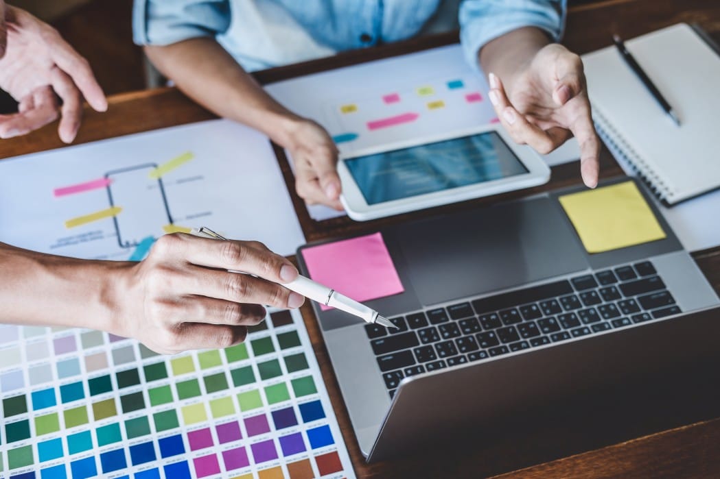 Spin Design Website Creative Process